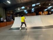 Roller-Blader Goes Straight For a 1260°