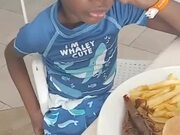 Kid Refuses to Eat Shrimps and Calls Them Roaches