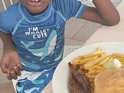 Kid Refuses to Eat Shrimps and Calls Them Roaches