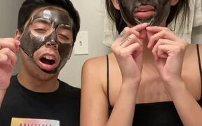 Duo Tries Peel Off Face Masks For First Time - Fun - VIDEOTIME.COM