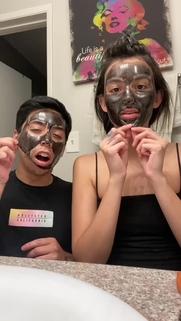 Duo Tries Peel Off Face Masks For First Time