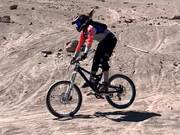 Mountain Biker Eats Dirt After Failed Attempt