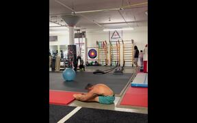 Gymnast Demonstrates Mind-Blowing Exercises - Sports - VIDEOTIME.COM