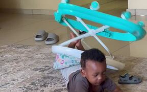 Mischievous Toddler Does a Scorpion - Kids - VIDEOTIME.COM