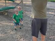 Adorable 2 y/o Twins Can't Stop Laughing