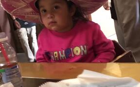 Girl Has Hilarious Reaction Towards Her B-day - Kids - VIDEOTIME.COM