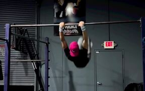 Man Shows off Impressive Gymnastics Skills