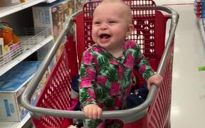 Full-of-life Baby Girl Laughs Her Heart Out 