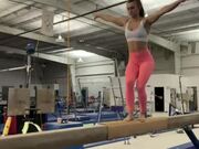 Girl Falls While Attempting Backflip