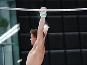 Man Performs Perfect Flips on Highbar