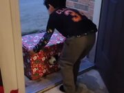 Kid Reacts to Getting Surprised With Puppy in Box
