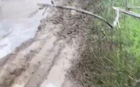 ATV Rider Dumped Into a Puddle - Tech - VIDEOTIME.COM