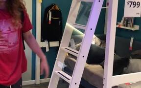 IKEA Ladders Aren't Climber-Friendly - Fun - VIDEOTIME.COM