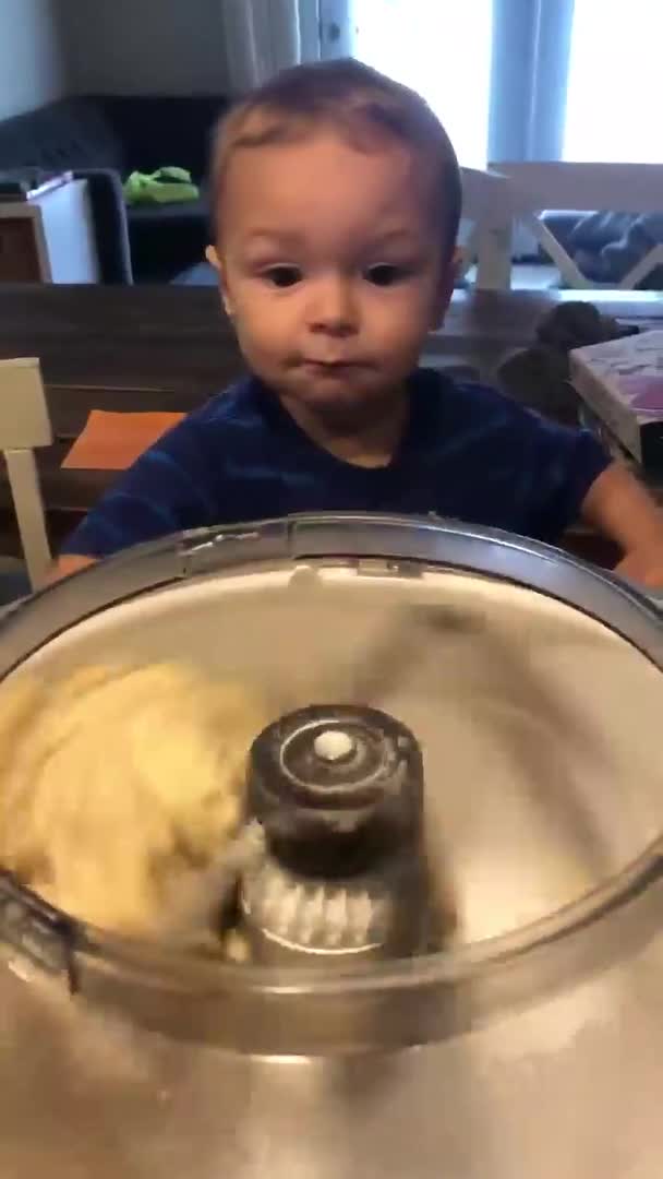 Kid Is In Love With The Sight Of Sourdough