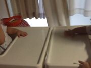 Twin Babies Play Together and Laugh at Each Other