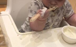 Adorable Baby Boy Has 'Choice Words' - Kids - VIDEOTIME.COM