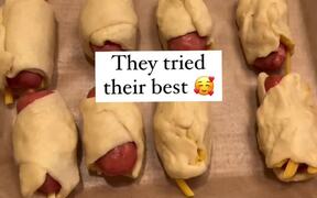 Simple Air Fried "Pigs in a Blanket" Recipe