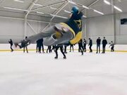 Guy Attempts Remarkable Mid-air Spins