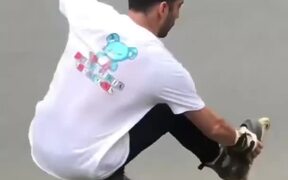 Guy Attempts Single Legged Tricks - Sports - VIDEOTIME.COM