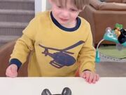 Kid Gets Electric Shock From Lie Detector Toy