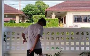 Boy Shows Amazing Soccer Freestyle Tricks