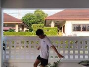 Boy Shows Amazing Soccer Freestyle Tricks