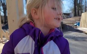  Little Girl Gets Upset Upon Hearing Her Voice - Kids - VIDEOTIME.COM