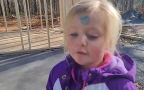  Little Girl Gets Upset Upon Hearing Her Voice