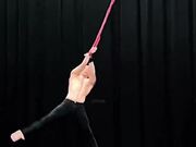 Couple Shows Awesome Tricks on Aerial Straps