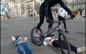 Person Performs BMX Tricks - Sports - VIDEOTIME.COM