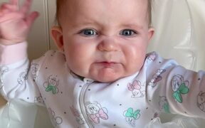 Baby Has an Adorable Reaction on Tasting Lemon