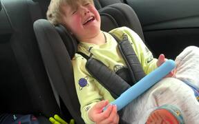Boy Starts Crying After Dad Surprises Him