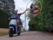 Guy Demonstrates His Incredible Circus Skills