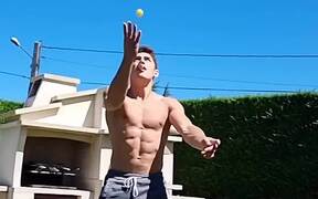 Guy Demonstrates His Incredible Circus Skills - Fun - VIDEOTIME.COM