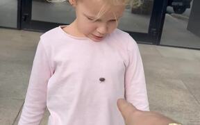 Girl States Her Fear of Bugs Loud & Clear!