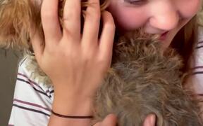 Woman Surprises Daughter With a New Puppy