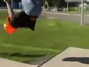 Guy Faceplants While Attempting Double Backflip