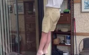 Champion Wins Pull-up Challenge Against His Bro