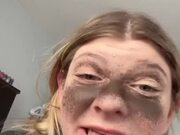 Girl's Attempt to Get Freckles Goes Funny Wrong