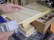 Guy Makes DIY Wooden Laptop Stand