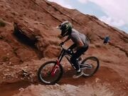 Guy Performs Incredible Tricks With Mountain Bike