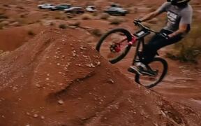 Guy Performs Incredible Tricks With Mountain Bike