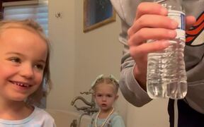 Bro Splashes a Sister With Water In a Fun Prank