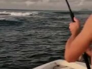 Fisherman in Utter Shock After Rod Snaps