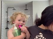 Mother Does the Viral 'Can You Hold' Challenge