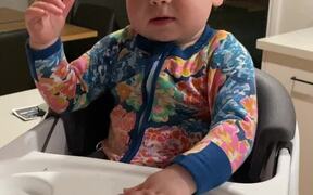 Baby Has Mastered the Art of Making a Giggle Gala