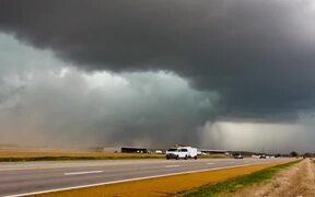 Person Captures Formation of Tornado in Arkansas