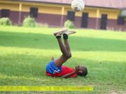 Boy Displays Wonderful Freestyle Tricks With Ball