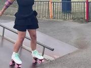 Hilarious Rollerskating Fail