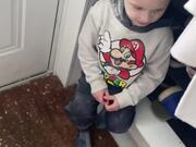 Kid Makes Huge Mess With Flour All Over House